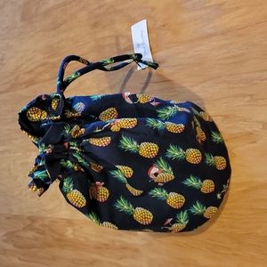Vera bradley Ditty Bag Pineapple Print